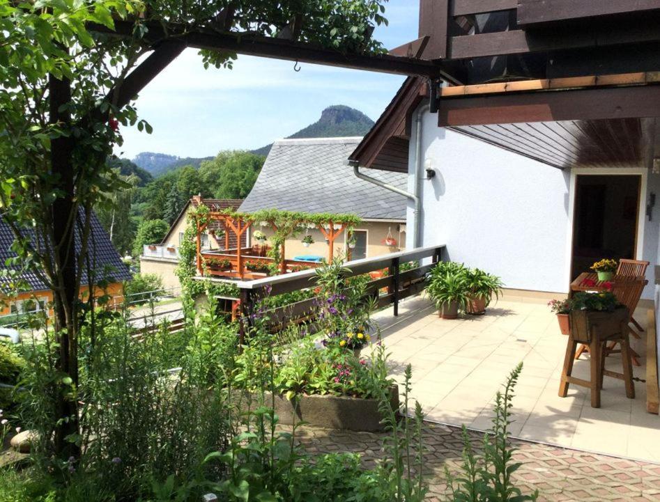 Pension Elblinge Appartement Prossen Buitenkant foto